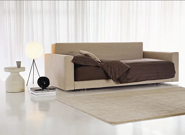 Sofa-Bett mit abnehmbarem Bezug Flou Piazzaduomo Fabrik Flou aus Italien. Foto №8