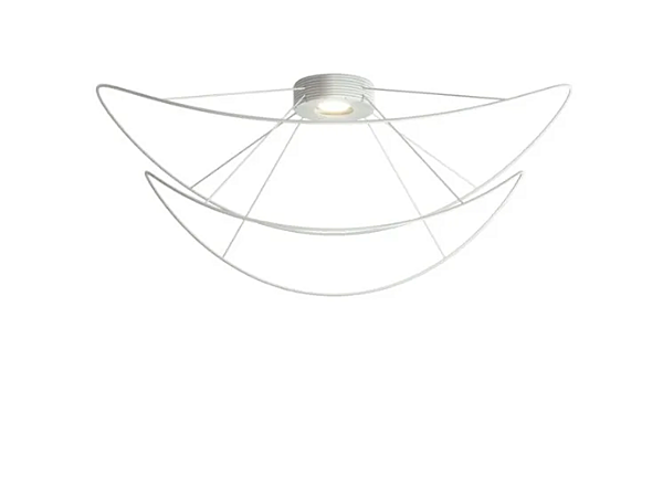 LED Deckenlampe aus Aluminium mit dimmbarem Licht AXOLIGHT HOOPS PL HOOPS 2, PL HOOPS 3 Fabrik Axolight aus Italien. Foto №5
