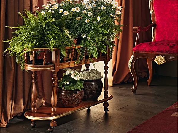 Pflanzentopf aus massivem Holz Modenese Luxury Interiors 11639 Fabrik MODENESE GASTONE aus Italien. Foto №2