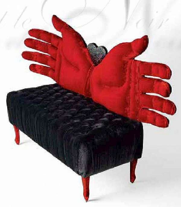 Couch SICIS LE ROUGE ET LE NOIR Fabrik SICIS aus Italien. Foto №1
