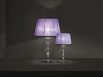 Tischlampe mit Swarovski-Kristallen Arcobaleno Euroluce Lampadari LG1 LP1