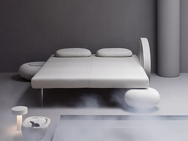 Festes Spa-Bett aus Stoff mit Chromotherapie VARASCHIN Fabrik VARASCHIN aus Italien. Foto №7