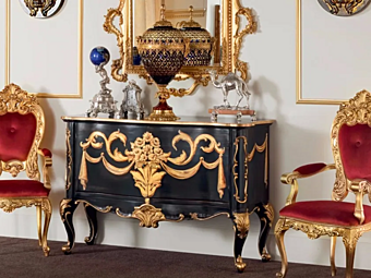 Sideboard mit Türen aus Holz Modenese Luxury Interiors 13605 Sideboard mit Türen aus Holz Modenese Luxury Interiors 13605 Fabrik MODENESE GASTONE aus Italien