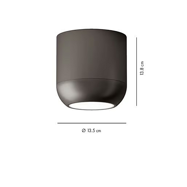 LED Deckenlampe dimmbar aus Aluminium AXOLIGHT Urban PL URBAN P, PL URBAN M, PL URBAN G Fabrik Axolight aus Italien. Foto №9