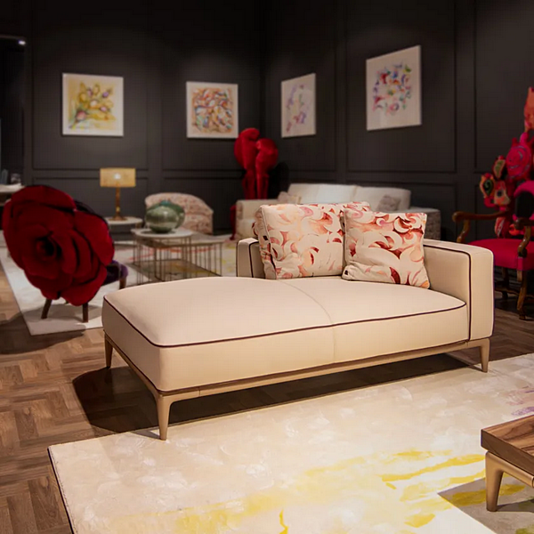 Polsterbett aus Leder Moon H FORMITALIA -Dormeuse-B Fabrik FORMITALIA aus Italien. Foto №2