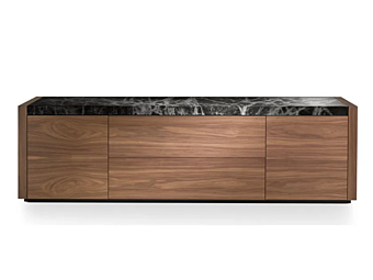 Holzsideboard mit Marmorplatte Materica i 4 Mariani