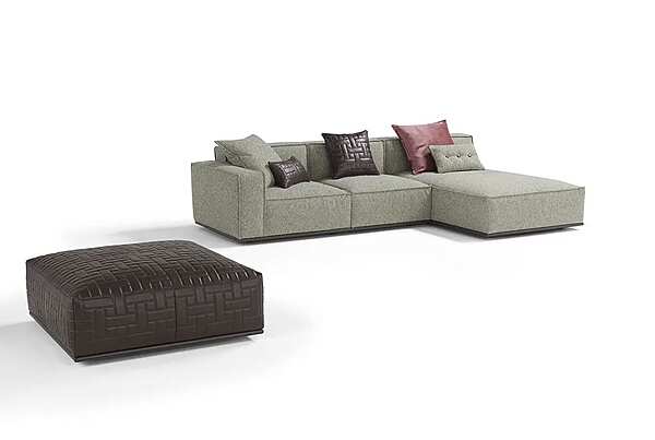 Ecksofa aus Stoff Plaza Egoitaliano Fabrik Egoitaliano aus Italien. Foto №1