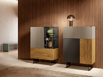 Glas Highboard 36E8 LAGO Glas Highboard 36E8 LAGO Fabrik LAGO aus Italien