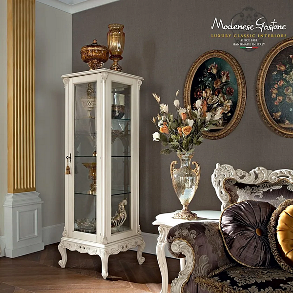 Vitrine aus Massivholz Modenese Luxury Interiors 12129 Fabrik MODENESE GASTONE aus Italien. Foto №2