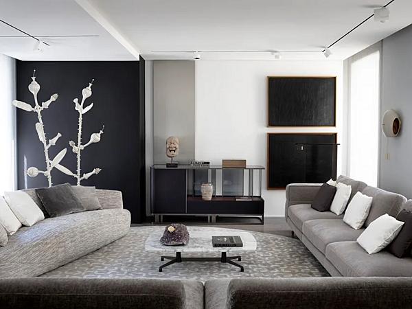 Holzsideboard Hikari GIORGETTI Fabrik GIORGETTI aus Italien. Foto №5