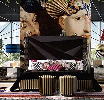 Poof ALTA MODA JN 151 Fabrik ALTA MODA aus Italien