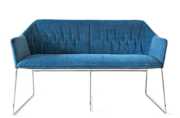 Zweisitzer Gartensofa aus Stoff mit abnehmbarem Bezug Saba New York Outdoor Fabrik SABA aus Italien. Foto №1