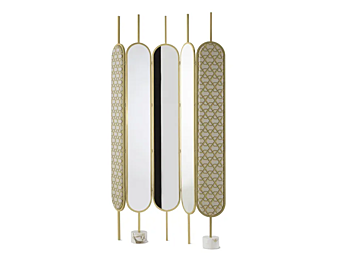 Zweiseitiger Spiegelglasraumteiler Chloe Gallotti&Radice Fabrik Gallotti & Radice aus Italien