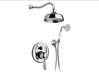 Einhand-Duschset aus Stahl mit Kopfbrause Gaia Mobili Phoenix Einhand-Duschset aus Stahl mit Kopfbrause Gaia Mobili Phoenix Fabrik GAIA aus Italien