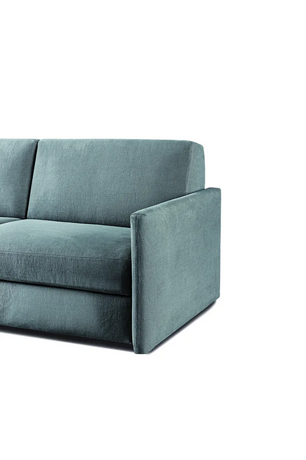 Sofa-Bett aus Leder oder Stoff VIBIEFFE 2200 Squadroletto Fabrik VIBIEFFE aus Italien. Foto №7