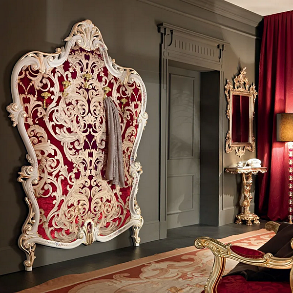 Wandmontierte Garderobe aus Massivholz Modenese Luxury Interiors 11623 Fabrik MODENESE GASTONE aus Italien. Foto №2