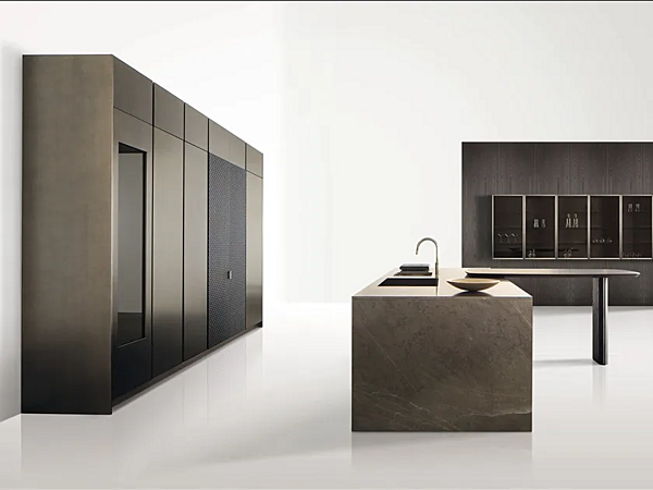Holzküche mit integrierten Griffen GIORGETTI GK 01 Fabrik GIORGETTI aus Italien. Foto №2