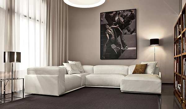 Couch DOIMO SALOTTI 1RLN250 Fabrik DOIMO SALOTTI aus Italien. Foto №4