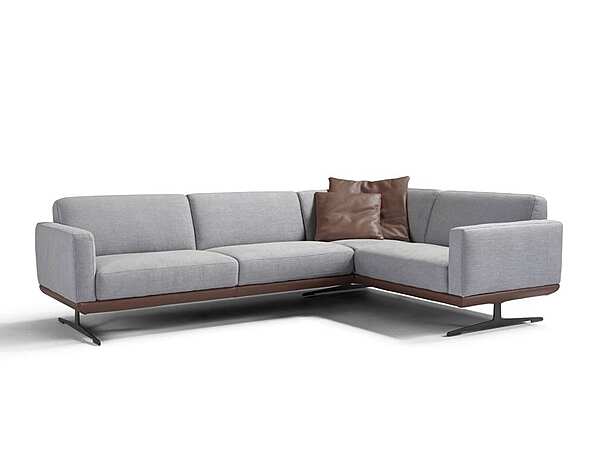 Ecksofa aus Stoff Gloria Slim Egoitaliano Fabrik Egoitaliano aus Italien. Foto №1