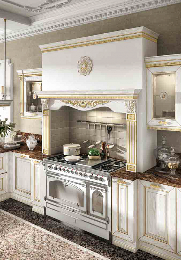 Küche HOME CUCINE IMPERIAL01 Fabrik HOME CUCINE aus Italien. Foto №6