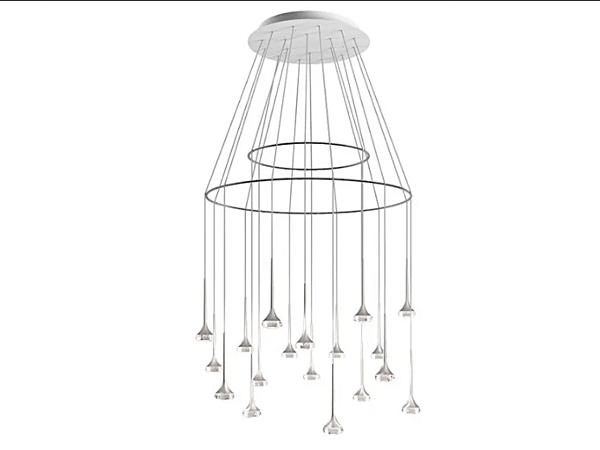 LED Kristall Pendelleuchte Fairy AXOLIGHT SP FAIR 18 Fabrik Axolight aus Italien. Foto №1