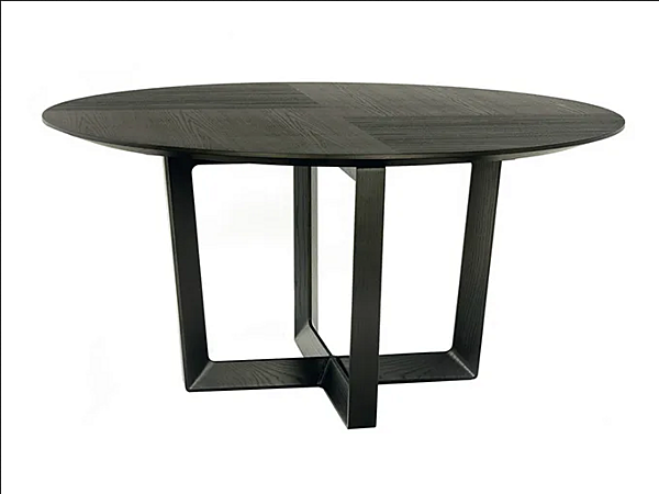 Runder Tisch aus Massivholz Bolero POLTRONA FRAU Fabrik POLTRONA FRAU aus Italien. Foto №1