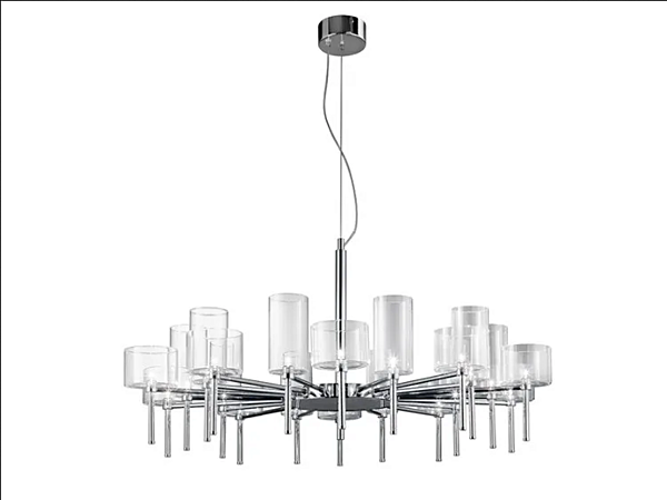 Kristall-Hängelampe aus Halogen AXOLIGHT Spillray SP SPIL 20 Fabrik Axolight aus Italien. Foto №1