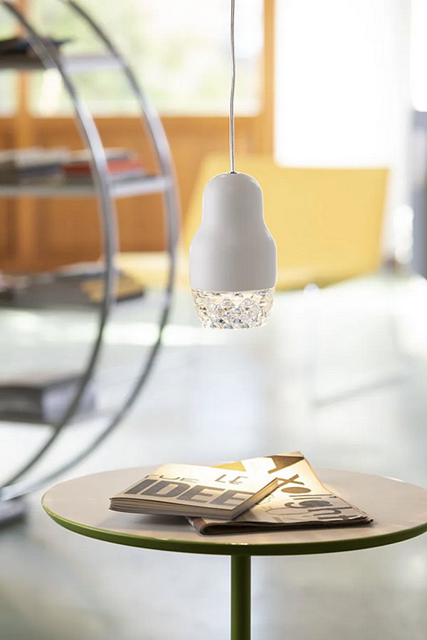 Pendelleuchte aus Glas und Aluminium Fedora AXOLIGHT Fabrik Axolight aus Italien. Foto №7