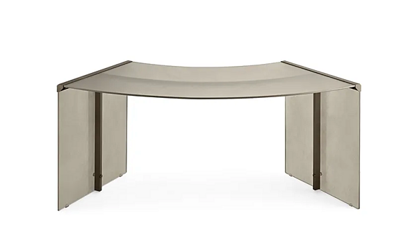 Schreibtisch aus Kristall mit goldenen Akzenten Gallotti&Radice Präsidenten Edition Fabrik Gallotti & Radice aus Italien. Foto №2