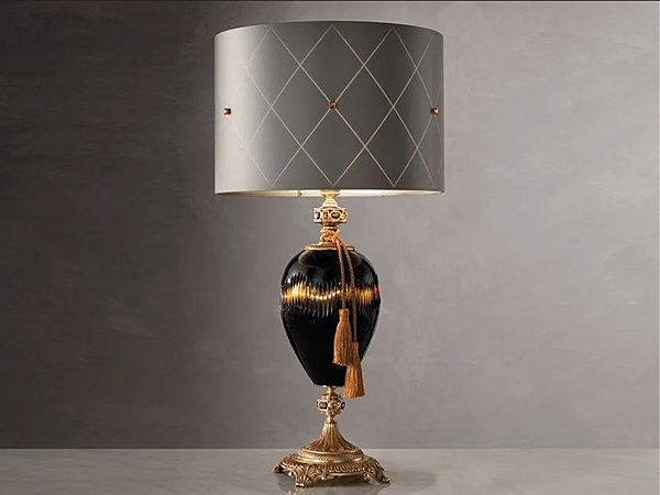 Tischlampe aus Metall Penelope Euroluce Lampadari Fabrik EUROLUCE LAMPADARi aus Italien. Foto №1