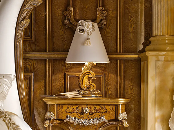 Nachttischlampe aus Glas Dolcevita A.R. Arredamenti Fabrik A.R.ARREDAMENTI SRL aus Italien. Foto №1