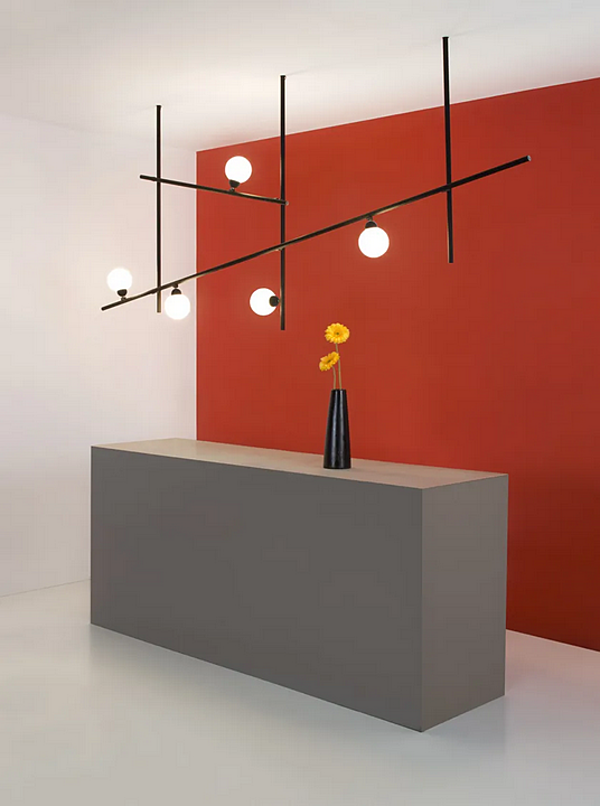 LED Pendelleuchte aus Aluminium Fabbian Freeline F44 Fabrik Fabbian aus Italien. Foto №2
