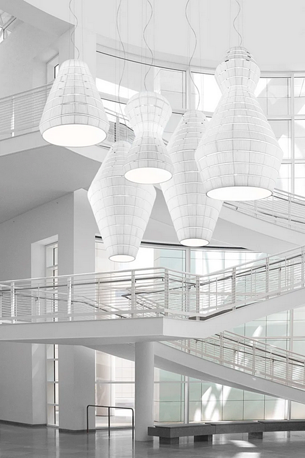 Stoff Pendelleuchte Layers AXOLIGHT Fabrik Axolight aus Italien. Foto №4