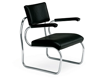 Sessel mit Armlehnen aus Stoff ZANOTTA Sant Elia Fabrik ZANOTTA aus Italien