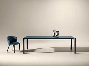 Rechteckiger Glastisch Correr Slim LAGO