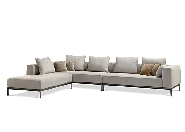 Ecksofa aus Stoff mit 7 Sitzen MILO GHIDINI1961 Fabrik GHIDINI1961 aus Italien. Foto №3