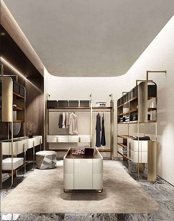 Konsolentisch mit Schubladen aus Holz Capital Collection Eden ED.CL Fabrik Capital Collection aus Italien. Foto №6