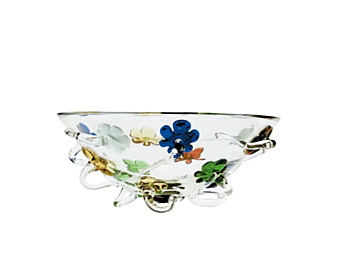 Blasenglas Tischmittelstück Driade Prounier Fabrik Driade aus Italien