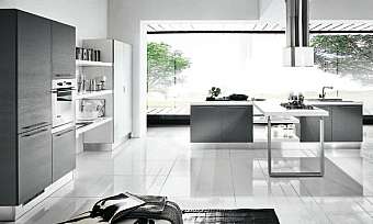 Küche HOME CUCINE frontali grigio cielo