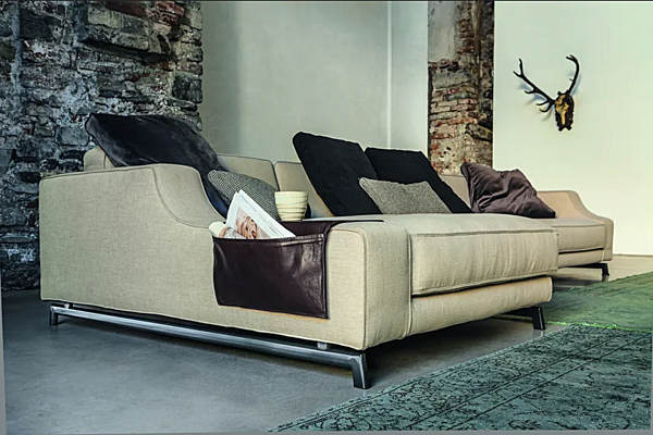 Ecksofa aus Stoff oder Leder VIBIEFFE 310 Identity Fabrik VIBIEFFE aus Italien. Foto №6