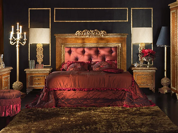 Stehlampe aus Kunstleder A.R. Arredamenti Royal L.75 + P.32 Fabrik A.R.ARREDAMENTI SRL aus Italien. Foto №2