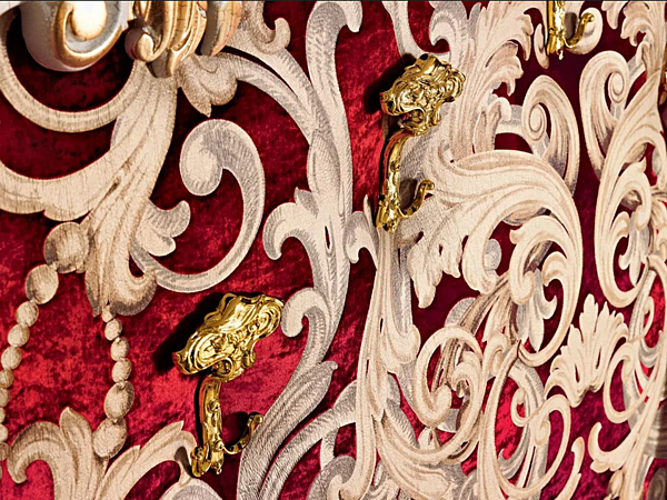 Wandmontierte Garderobe aus Massivholz Modenese Luxury Interiors 11623 Fabrik MODENESE GASTONE aus Italien. Foto №3