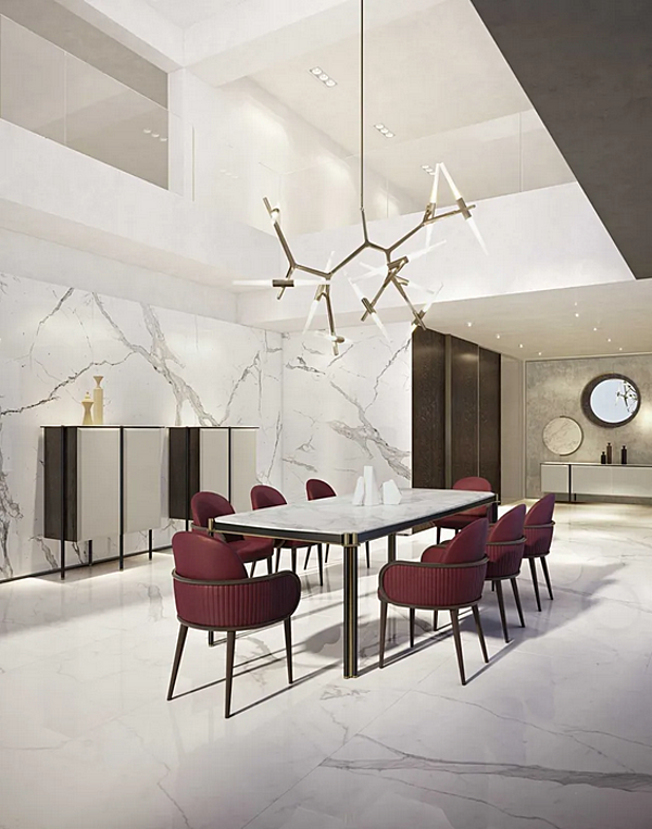 Rechteckiger Couchtisch aus Marmor Capital Collection Tudor R TU.TA Fabrik Capital Collection aus Italien. Foto №5