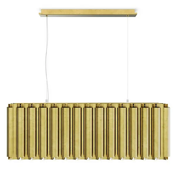Pendelleuchte aus Messing Aurum I BRABBU Fabrik BRABBU aus Italien. Foto №2