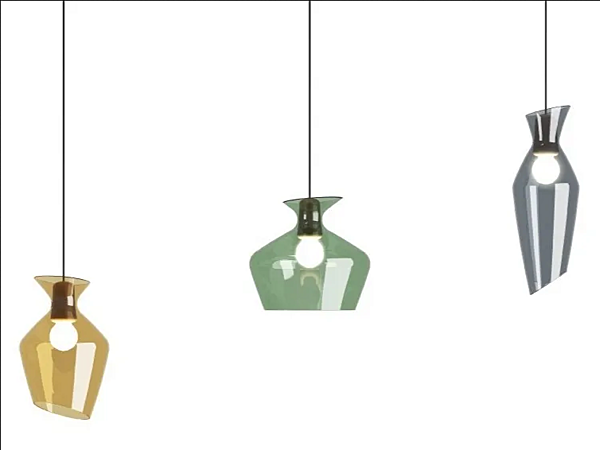 LED Pendelleuchte aus Glas Fabbian Malvasia Fabrik Fabbian aus Italien. Foto №1