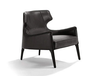 Lederarmchair mit Armlehnen Frigerio Crosby