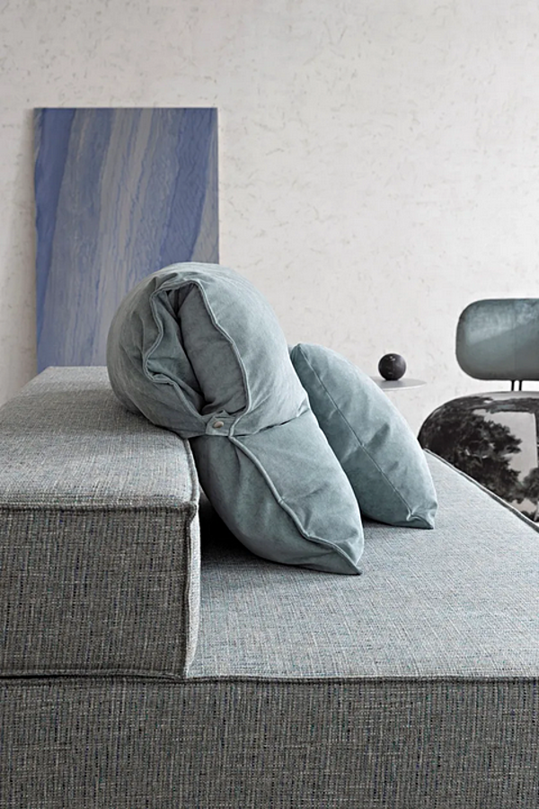 Schlafsofa aus Stoff mit gepolsterter Rückenlehne Saba Bed Breakfast Fabrik SABA aus Italien. Foto №5