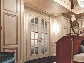 Holztür mit Glas Progetto 1 Martini Interiors Fabrik MARTINI INTERIORS aus Italien