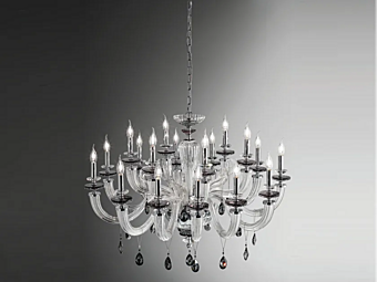 Kronleuchter mit Swarovski-Kristallen Atalia L12 6 Lux Euroluce Lampadari