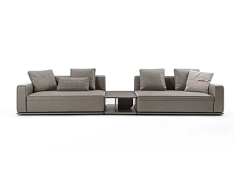 Modularer Ledersofa Eddie Frigerio